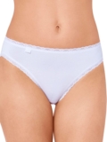 Sloggi Ladies 3 Pack 24/7 Cotton Lace Tai Briefs