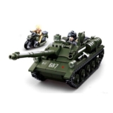 Sluban WWII SU-85 Tank Destroyer 338pcs Medium