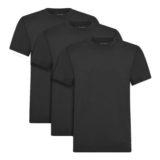 Small Ted Baker Mens 3-Pack Breathable Cotton Stretch Crew Neck T-Shirt