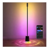 Smart LED Floor Lamp with Speaker, RGBWWIC, Alexa/Google Assistant
