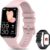 Smart Watch for Women,1.47 inches Fitness Watch with 24 Sports Modes,2Straps,Heart Rate,Sleep Monitor,SpO2,Step Counter,Activity Tracker,IPX8 Waterproof,Fast Charging,Smartwatch for Android iOS