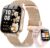 Smart Watches (1000mAh Large Battery), 1.83 HD Smart Watch for Women with Calls/Notifications, Sleep/Heart Rate/SpO2/Blood Pressure Monitor, 100 Sports Modes Fitness Tracker, Rose gold