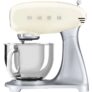 Smeg 50s Style SMF04CRUK Stand Mixer with 4.8 Litre Bowl – Cream