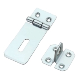 Smith & Locke Hasp & Staple Silver Zinc-Plated 90mm – Free C&C