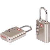 Smith & Locke Zinc Combination Padlock (H)36mm (W)30mm, Pack of 2 free C&C only