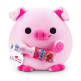 Snackles Licensed Series 3 14-inch Plush Piggy with Sangaria Strawberry Ramune (ANNA) by ZURU