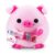 Snackles Licensed Series 3 14-inch Plush Piggy with Sangaria Strawberry Ramune (ANNA) by ZURU