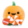 Snackles Series 1, Plush 8-inch Jack-o-Lantern with Lolly (MOON) by ZURU, Plush with Snack Accessory