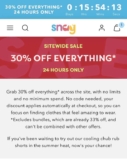 Snag 30% off rverything site wide – today only
