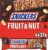 Snickers Fruit & Nut Milk Chocolate Snack Bars Multipack, 4 x 32g, Individually Wrapped Snack with Raisins & Peanuts, Ideal for On-the-Go Energy, Lunchbox & Office Treats