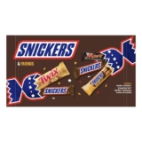 Snickers Peanut Milk Chocolate Large Christmas Gift Selection Box, 184.5g