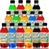Sno-Tubz Slush Syrup Variety Pack, 15 x 250ml (3.75L) – 15 Flavours, 5:1 Concentrate – Compatible with Ninja SLUSHi, Slush Puppy, Snow Cone & Slush Machines