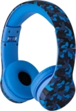 Snug Play Kids Headphones with Volume Limiting for Toddlers (Boys/Girls) – Blue Camo