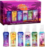So Escapes Grande Womens Gift Set with Ibiza Dreams, Bali Breeze, Mykonos Nights, Santorini, Seychelle Sands, Hawaiian Honey, Body Mist Fragrance Spray Set (6 x 50ml.)