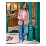 Soft Lined Double Breasted Blazer