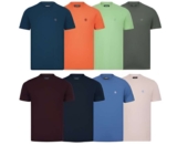 Soft Stretch Peached Cotton T-shirts with Code (8 Colours available, S-XXL)