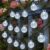 Solar Fairy Lights Garden Outdoor, Waterproof Solar Powered Bubble Lights, 60LED 8M/26FT Solar String Lights, 8 Modes with 8-Hour Timer, Suitable for Garden, Party, Yard, Decoration (Cold White)