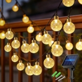 Solar Garden Lights, 50LED Solar Lights Outdoor Garden Waterproof