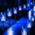 Solar Garden Lights Outdoor Torch Lamps Flickering Flame Effect LED Waterproof Auto On/Off 12 Pack – Blue