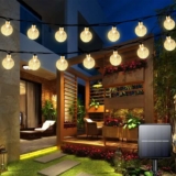 Solar Garden Lights Outdoor Waterproof, 50LED 7M/23Ft Solar Fairy Lights, Crystal Ball Lights with 8 Modes – DczyLtd EU FBA