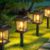 Solar Lights Outdoor Garden, 8 Pack Stake Waterproof Solar Garden Lights Pathway Lighting Outdoor for Patio Pathway Lawn Yard Decoration