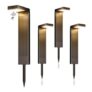 Solar Lights with Motion Sensor, 4-Pack, 400LM Each