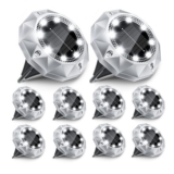 Solar Outdoor Garden Lights, 10-Pack Auto On/Off