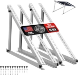 Solar Panel Mount Brackets (Ideal for Plug in kits) – Sold by PFCTART FBA