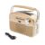 Solar-Powered Portable Radio with AM/FM/SW, Bluetooth, USB & MP3
