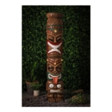 Solar Powered Tiki Statue – Extra Large