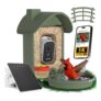 Solar Powered Wireless Bird Camera for Feeder and Bath