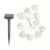 Solar Rattan Heart 10 Garden String Lights