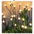 Solar Swaying Garden Lights 6 Pack – Upgraded Outdoor Solar Yard Lights with Flexible Wire & Heavy Bulb Base – Sold by DooYard / FBA