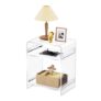 Solaround Acrylic Side Table 403050 Cm, Clear