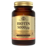 Solgar Biotin 5000 mcg – 50 Veg Capsules – Prime Exclusive