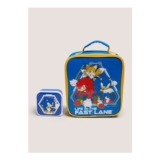Sonic the Hedgehog Blue Lunch Bag & Snack Box