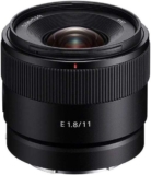 Sony 11mm f/1.8 Ultra-Wide E-Mount Prime Lens for APS-C Mirrorless Cameras with Prime