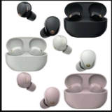 Sony WF-1000XM5 Wireless Noise Cancelling Headphones in Black/Silver or Smoky Pink With BLC