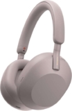 Sony WH-1000XM5 Wireless Over-Ear Headphones, Premium Active Noise Cancelling with Spatial Audio – Pink / Black / Silver – w/Voucher