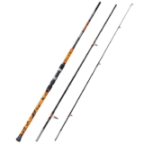 Sougayilang Spinning Fishing Rod, 3-Section Durable Carbon Rods with Stainless Steel Guides – Sold by CARP FISHING 955 / FBA