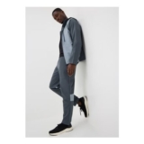 Souluxe Charcoal Woven Co Ord Jogging Bottoms