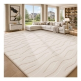Sour Lemon Large Rug 200×300 Cm, Washable Cream, Living Room