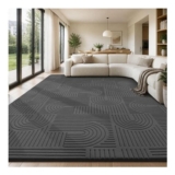 Sour Lemon Rugs, 140×200 Cm, Grey, Washable Carpet