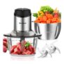 Sovyime Mini 2-Speed Electric Food Chopper and Grinder