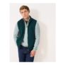 Space Dye Gilet in Green