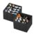 SpaceAid Shoe Organizer for Closet, 2 Pack Foldable Shoe Storage