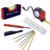 Spear & Jackson DHTS3PS 3-Piece Mark & Measure Set – Deep Hole Pencil, 100mm (4) Pocket Spirit Level, 5m (16ft) Tape Measure Prime