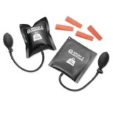 Spear & Jackson SJAIRBAG 2-Piece Inflatable Air Bag & Wedge Set 2 x 155kg Capacity Airbags, Hand Pump and 4 x Support Wedges – Prime Deal