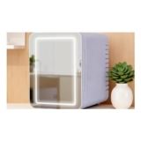 Spector 5L Portable LED Mirror Mini Fridge – Free P&P