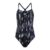 Speedo All over Rippleback Black Swimsuit